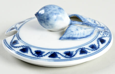 Blue Onion ("Sword" Backstamp) Lid for Punch Bowl