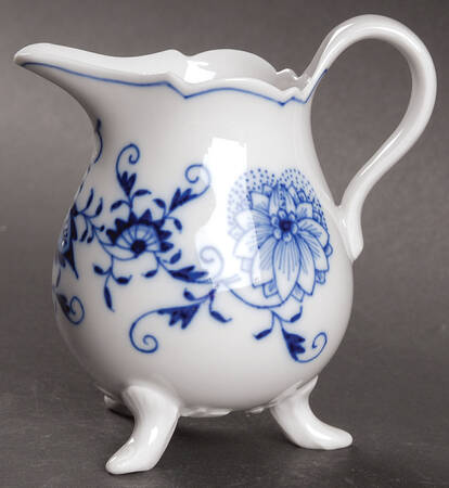 Blue Onion ("Sword" Backstamp) Mini Creamer