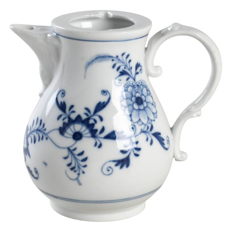 Blue Onion ("Sword" Backstamp) Individual Coffee Pot No Lid