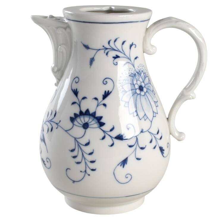 Blue Onion ("Sword" Backstamp) Coffee Pot No Lid