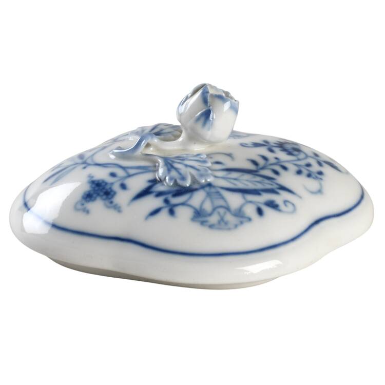 Blue Onion ("Sword" Backstamp) Lid for Sugar Bowl