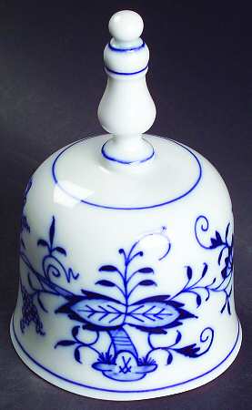 Blue Onion ("Sword" Backstamp) Bell