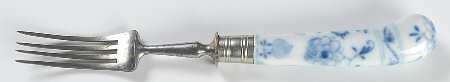 Blue Onion ("Sword" Backstamp) Dinner Fork (7 1/2" or Larger)