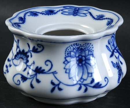 Blue Onion ("Sword" Backstamp) Ink Pot-No Lid