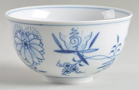 Blue Onion ("Sword" Backstamp) Rice Bowl