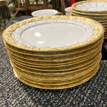 Gold Leaf (Germany) Dessert/Pie Plate
