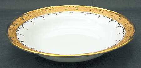 Gold Leaf (Germany) Rim Soup Bowl