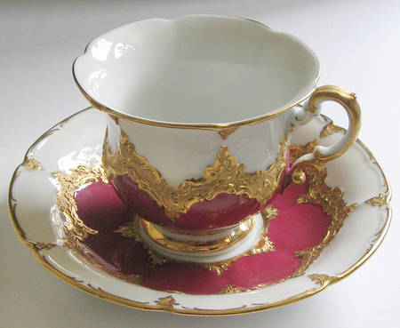 MSS21 Footed Cup & Saucer Set
