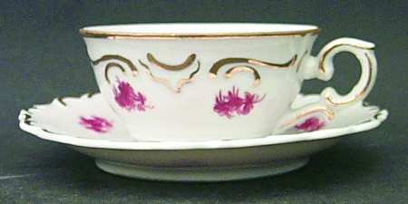 MSS27 Flat Demitasse Cup & Saucer Set