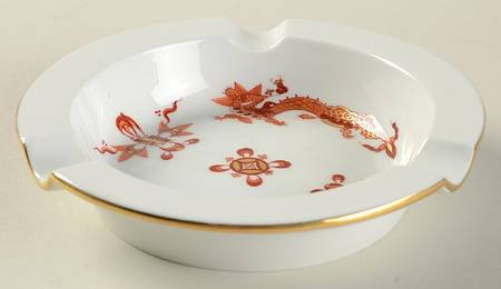 Dragon Red 4" Ashtray