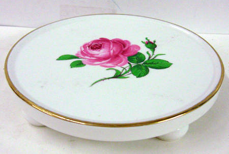Rose Pink ("X" Backstamp) Trivet