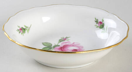 Rose Pink ("X" Backstamp) Fruit/Dessert (Sauce) Bowl