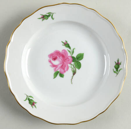 Rose Pink ("X" Backstamp) Salad Plate