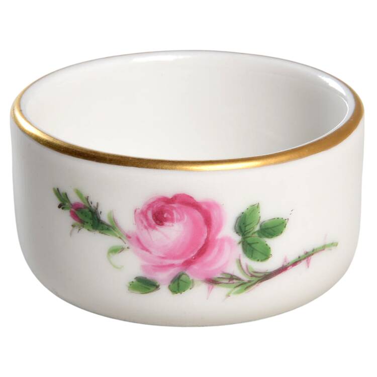 Rose Pink ("X" Backstamp) Salt Cellar