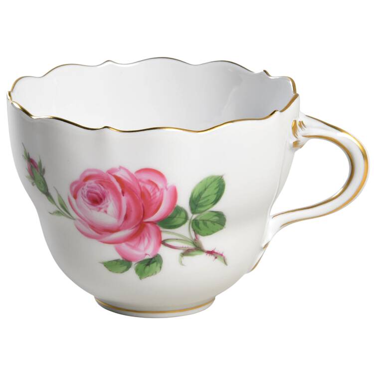 Rose Pink ("X" Backstamp) Flat Cup