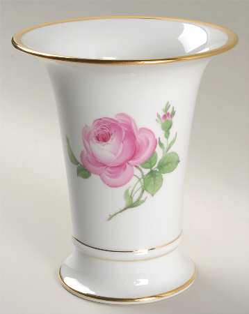 Rose Pink ("X" Backstamp) 7" Vase