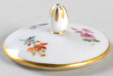 Scattered Flowers ("X" Backstamp) Lid for Child's Teapot