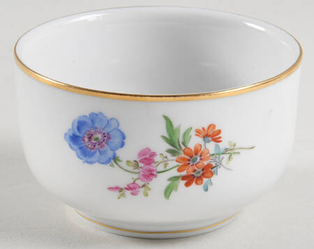 Scattered Flowers ("X" Backstamp) Mini Sugar Bowl No Lid