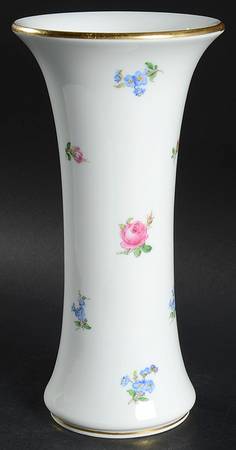 Scattered Flowers ("X" Backstamp) 9" Vase
