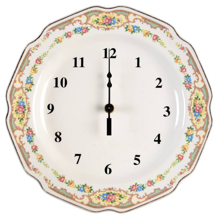 Mildred 1-2" depth  Clock Plate HC