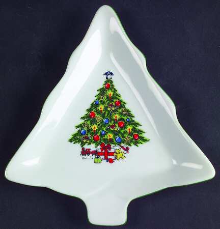 MTC1 1 Part Small Tree Shaped Dish