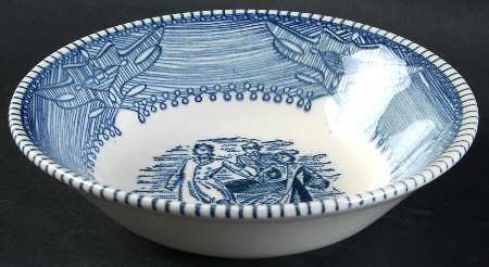Currier & Ives Coupe Cereal Bowl