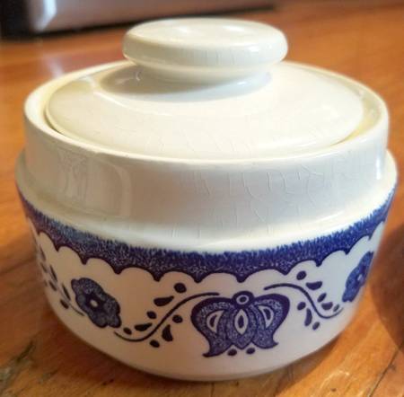 Lovebirds Sugar Bowl & Lid