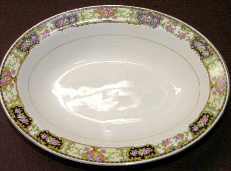 MTC9 9" Oval Vegetable Bowl