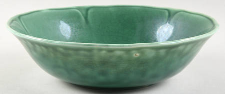 Petal Green 8" Round Vegetable Bowl