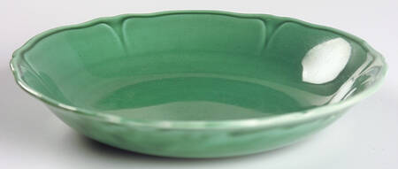 Petal Green Coupe Soup Bowl