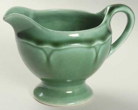 Petal Green Creamer