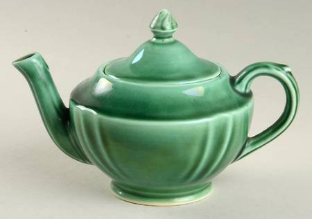 Petal Green Mini Teapot & Lid