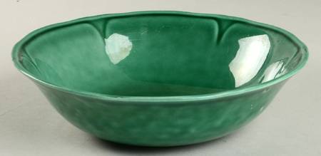 Petal Green 7" Round Vegetable Bowl