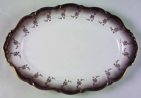 Magnificat 15" Oval Serving Platter