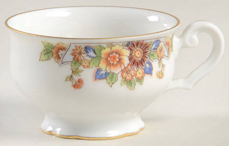 The Autumn Footed Demitasse Cup