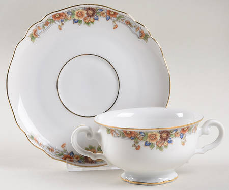 The Autumn Bouillon Cup & Saucer