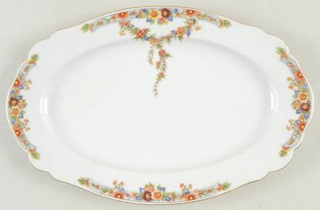 The Autumn 12" Oval Serving Platter