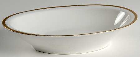 Baronial, The 8" Oval Vegetable Bowl