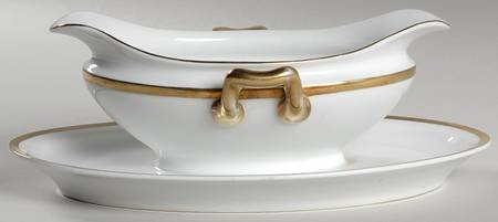 Baronial, The Gravy Boat with Attached Underplate