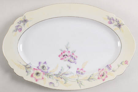 The Belmont 14" Oval Serving Platter
