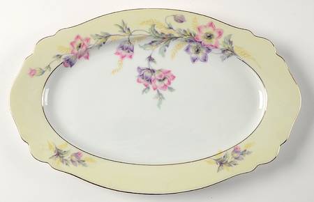 The Belmont 12" Oval Serving Platter