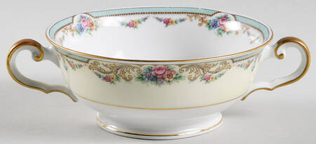 Belhaven Footed Cream Soup Bowl