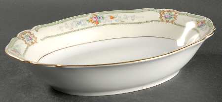Brandon 10" Oval Vegetable Bowl
