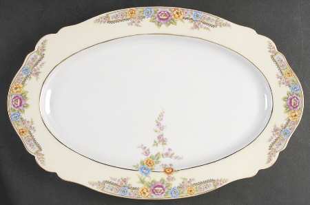 The Camden 15" Oval Serving Platter