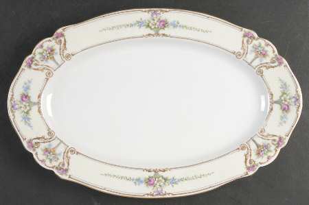 The Empress 14" Oval Serving Platter