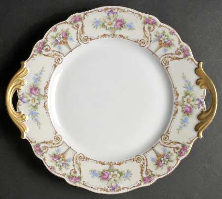 The Empress Handled Cake Plate