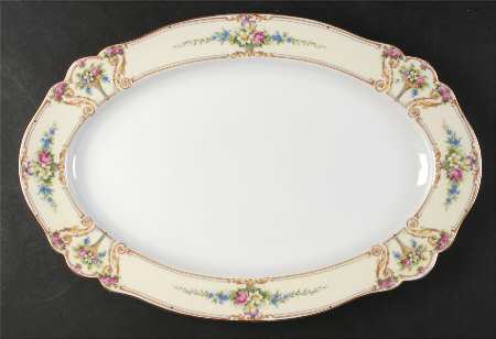 The Empress 17" Oval Serving Platter