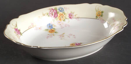 The Glencoe 10" Oval Vegetable Bowl