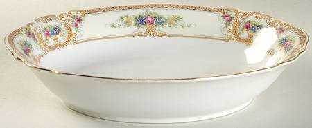 The Linwood 10" Oval Vegetable Bowl
