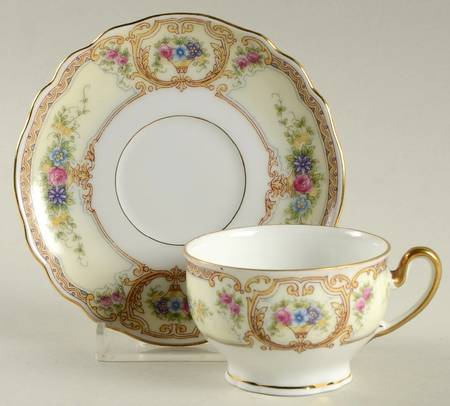 The Linwood Footed Demitasse Cup & Saucer Set